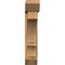 Ekena Millwork Balboa Slat Rough Sawn Bracket w/ Offset Brace, Western Red Cedar, 8"W x 34"D x 40"H BKT0806X34X40BOA06RWR - alternate 2